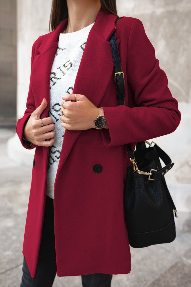 Long Woolen Winter Coats for Women