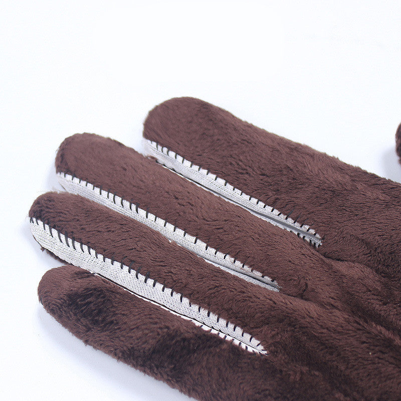 Women's Leather Touchscreen Gloves for Fall/Winter