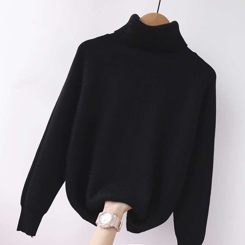 Women's Oversized Turtleneck Sweater for Fall/Winter
