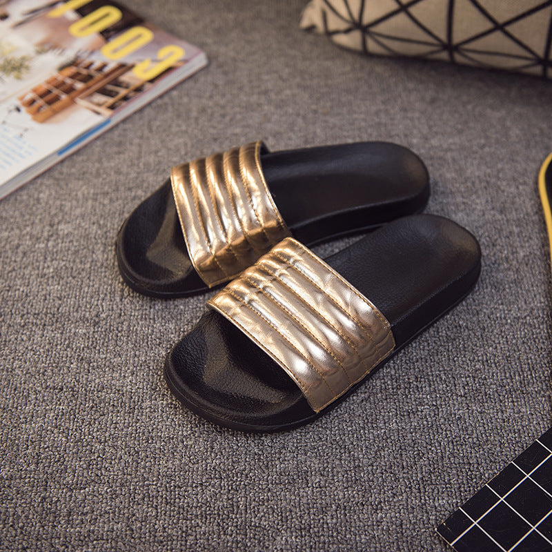 Plush Indoor Slippers for Fall and Winter