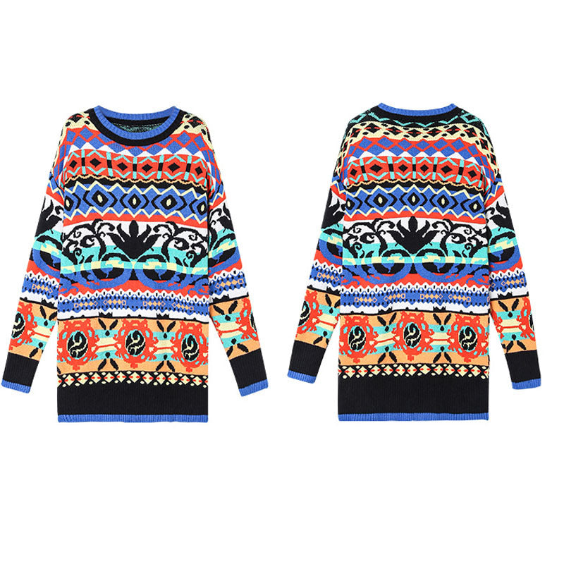 Loungewear Style Knit Dress - Fashionable Fall/Winter