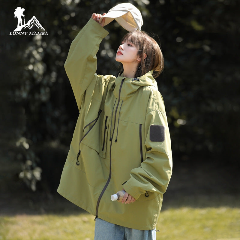 Women's Versatile Windbreaker Jacket for Fall/Winter