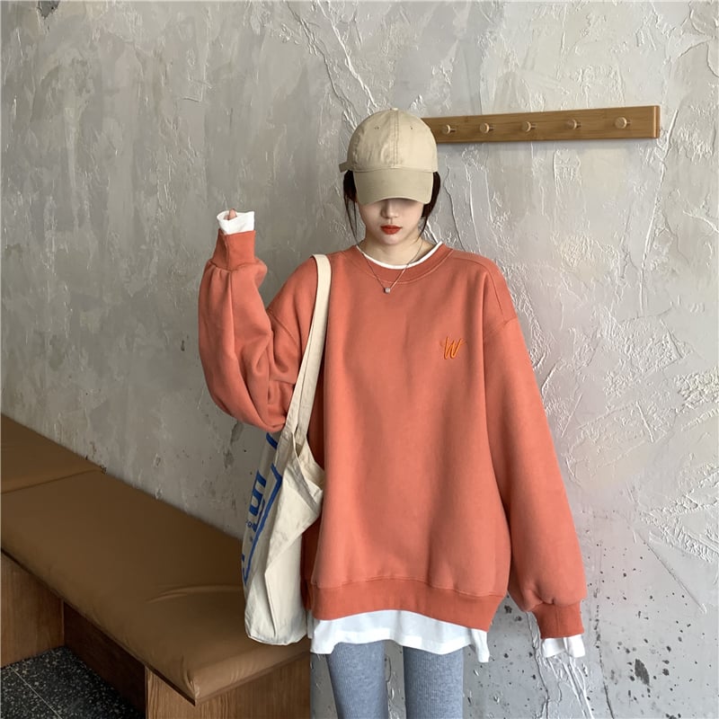 Ladies' Fashion Winter Oversized Cozy Top