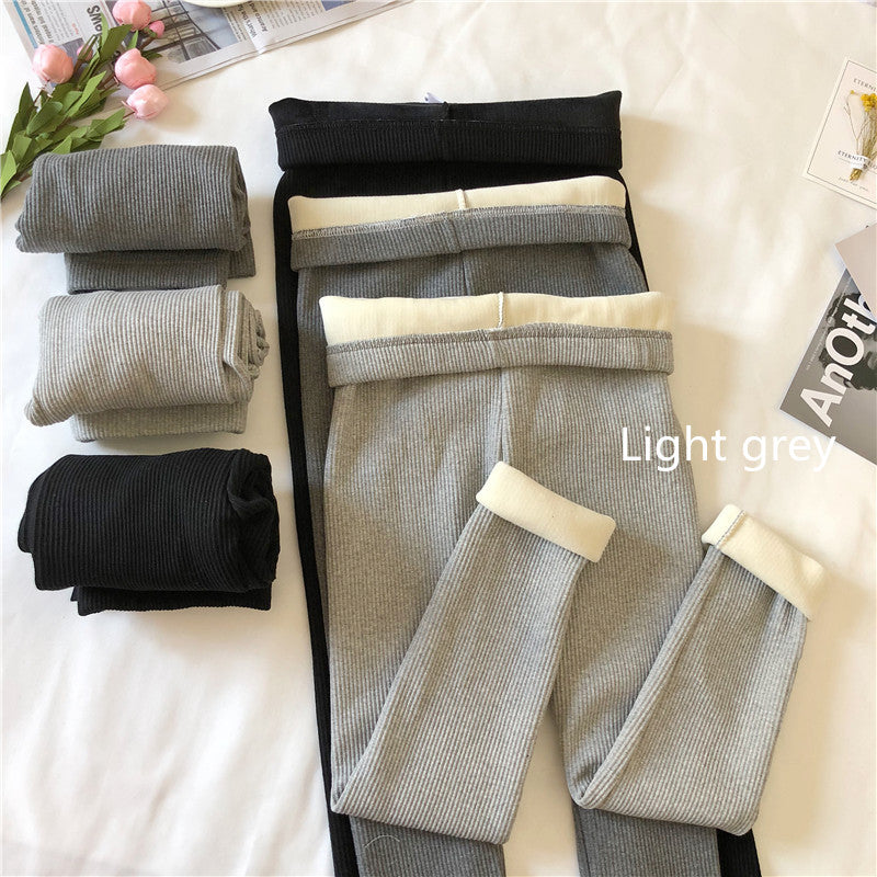 Korean Grey Underpants for Fall and Winter