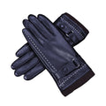 Women's Leather Touchscreen Gloves for Fall/Winter