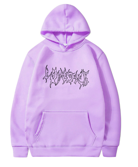 Women's Hooded Sweatshirt - Loose Fleece Fall/Winter