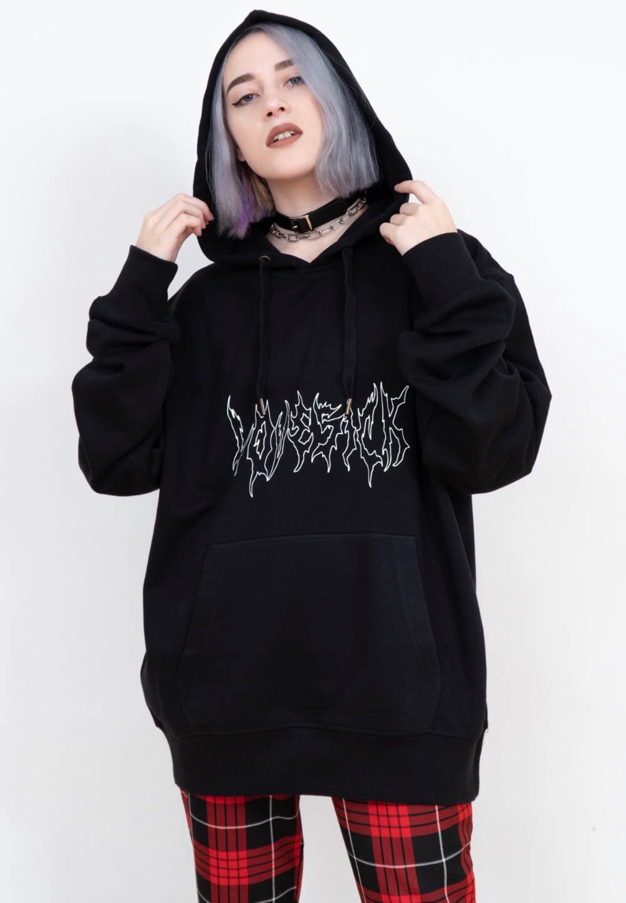 Women's Hooded Sweatshirt - Loose Fleece Fall/Winter