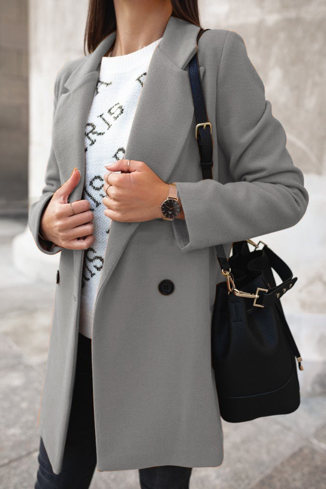 Long Woolen Winter Coats for Women