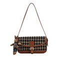 Winter Rhombus Underarm Shoulder Bag for Ladies