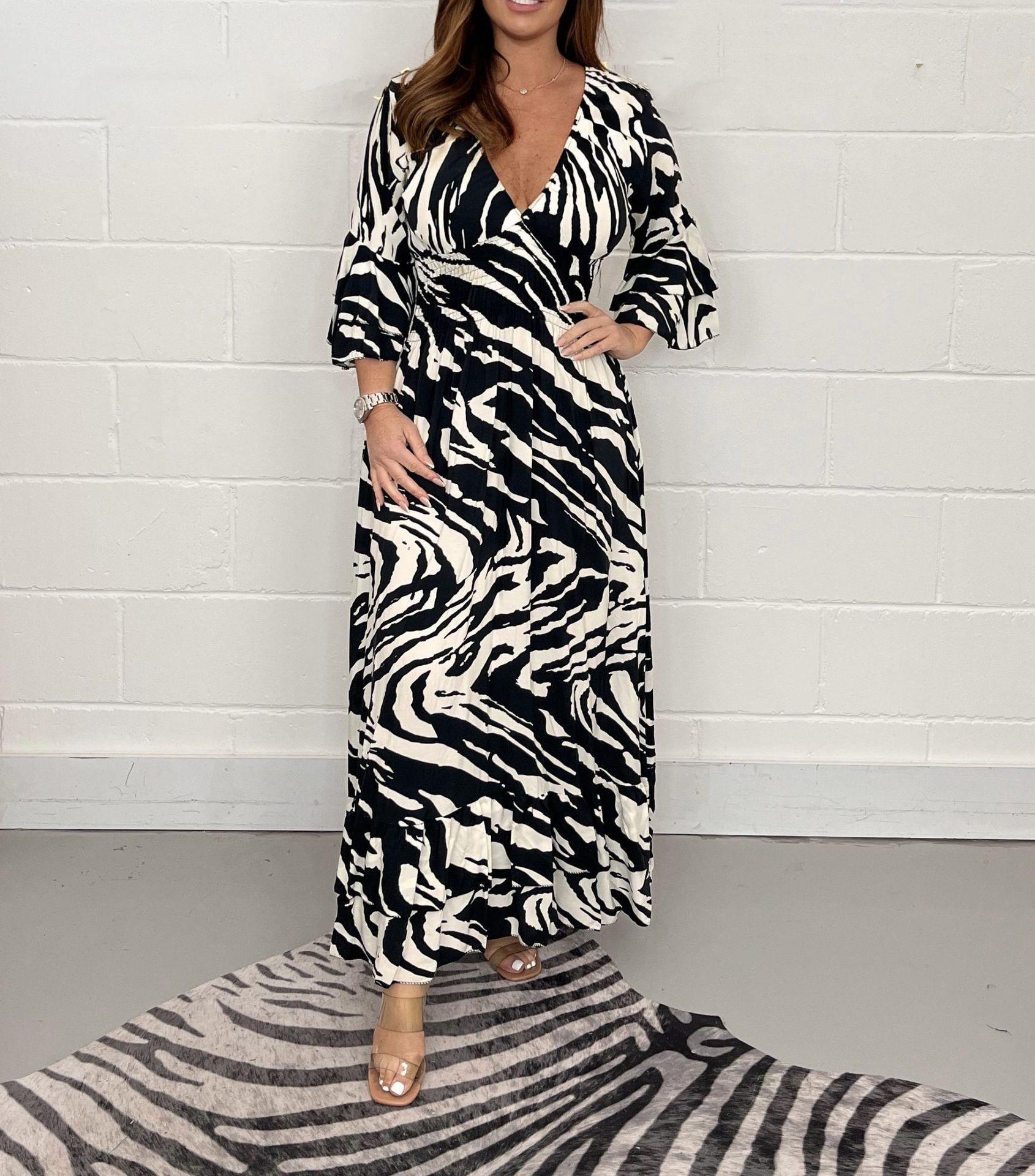 Women's Casual Printed Dress