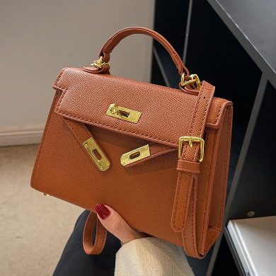Trendy Fall Winter Studded Crossbody Small Bag