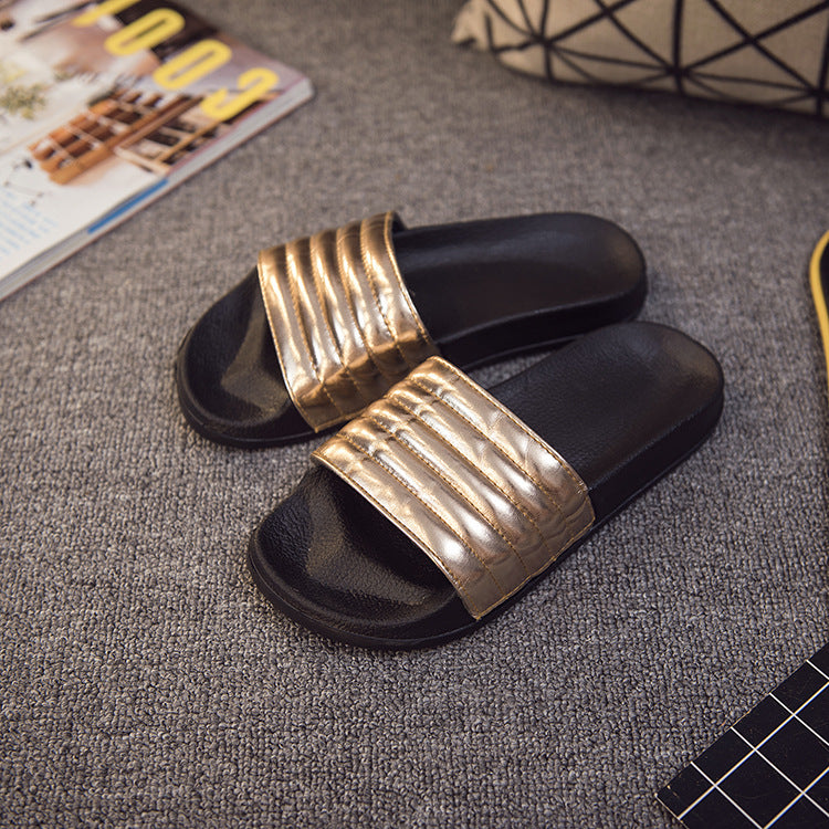 Plush Indoor Slippers for Fall and Winter