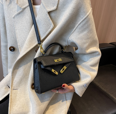 Trendy Fall Winter Studded Crossbody Small Bag
