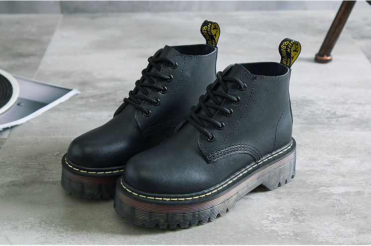 Women's Chunky Sole Martin Ankle Boots for Fall/Winter