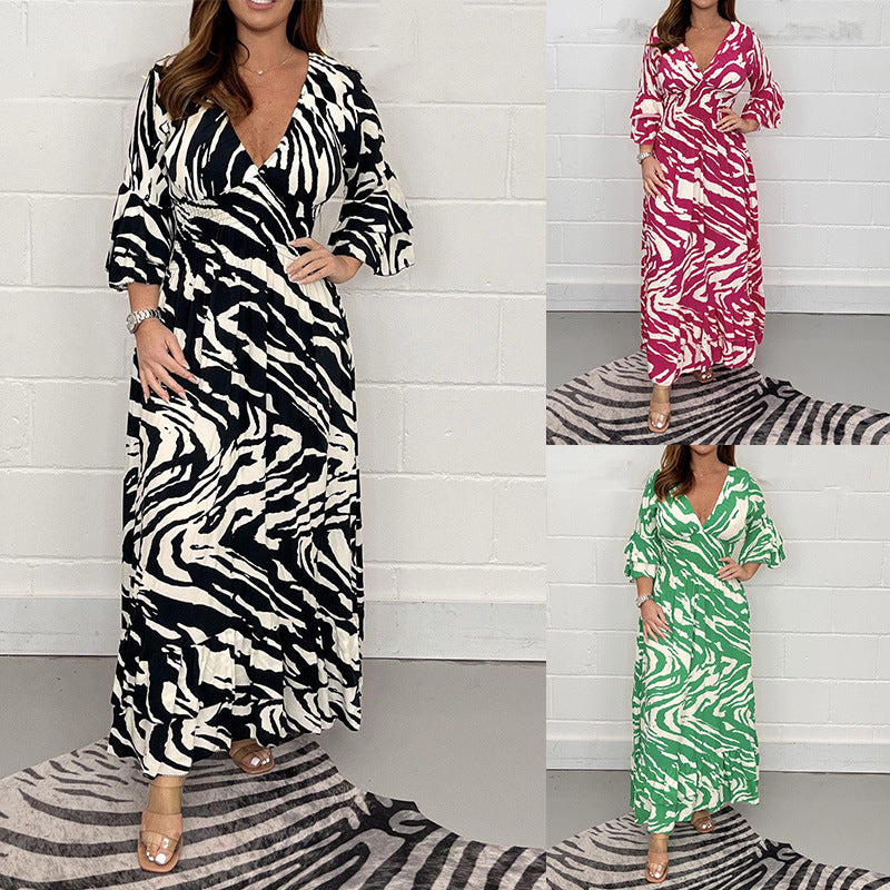 Women's Casual Printed Dress