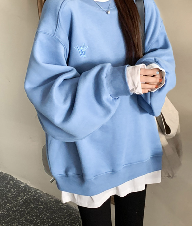 Ladies' Fashion Winter Oversized Cozy Top