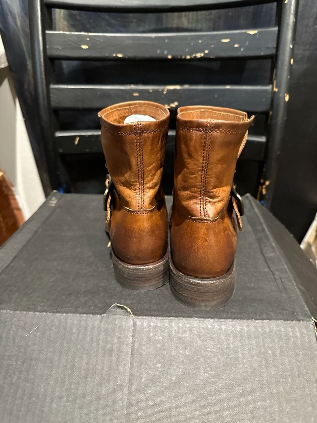 Frye Veronica Booties Women's Oiled Suede Leather Ankle Boots