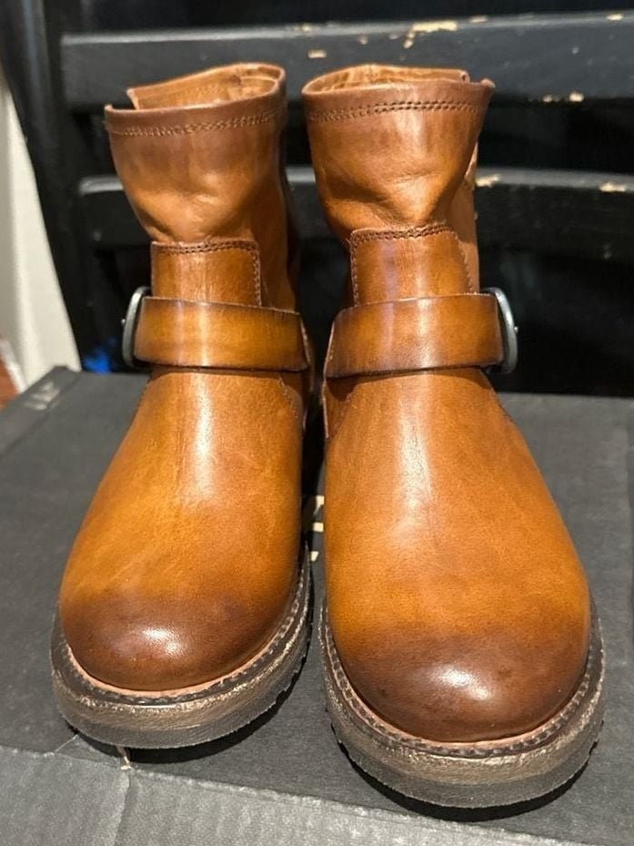 Frye Veronica Booties Women's Oiled Suede Leather Ankle Boots